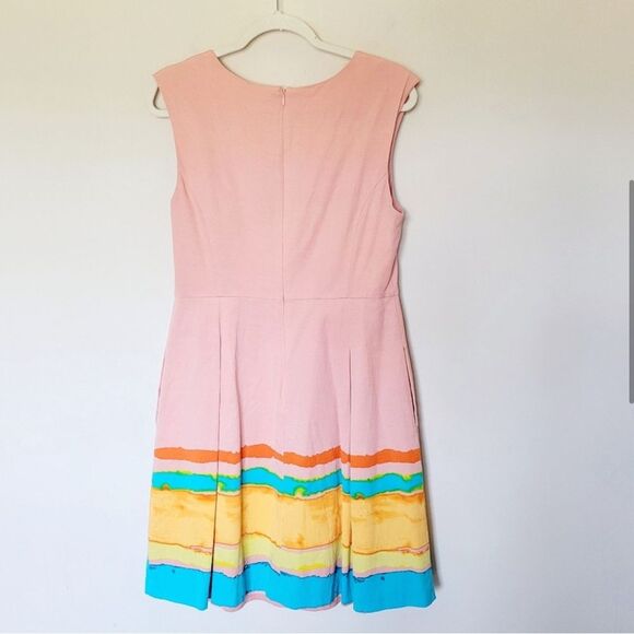 Anthropologie Tracey Reese Pastel Fit & Flare Size 8 - Picture 3 of 7